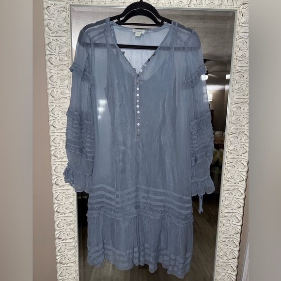 Sundance • Sheer Prairie Dress - Picture 2 of 11